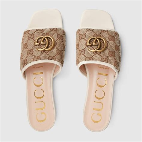 gucci slide with double g